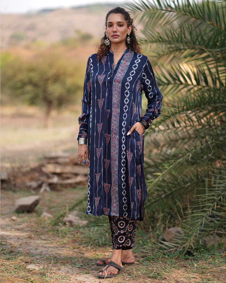Angelique Modal Silk Dress - Image 3