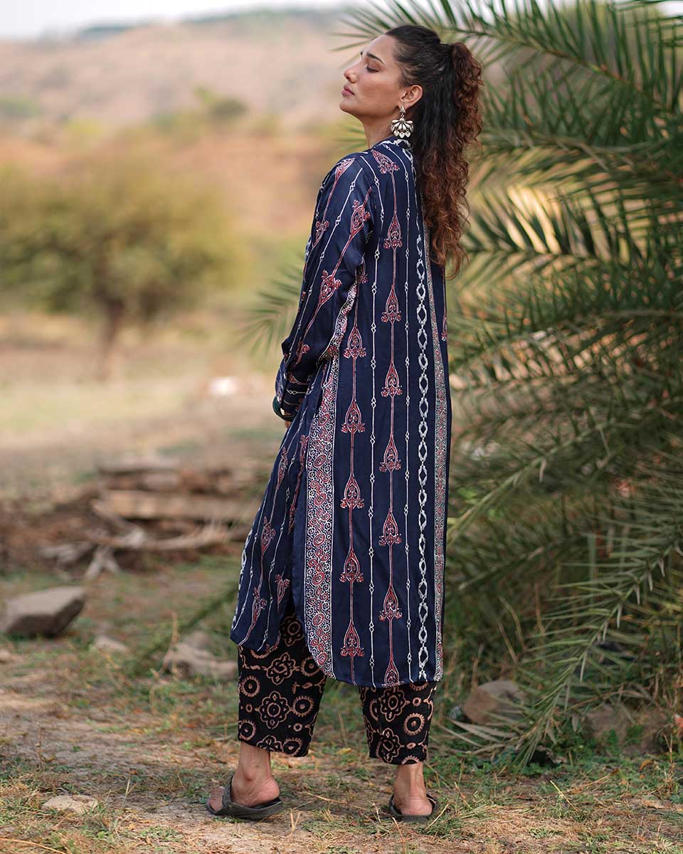 Angelique Modal Silk Dress - Image 6