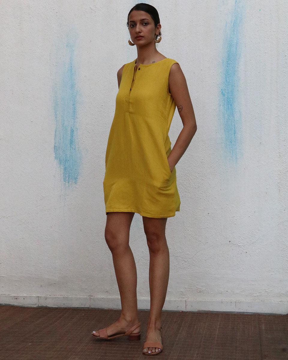 Avabelle Handwoven Linen Dress - Breathe - Image 4