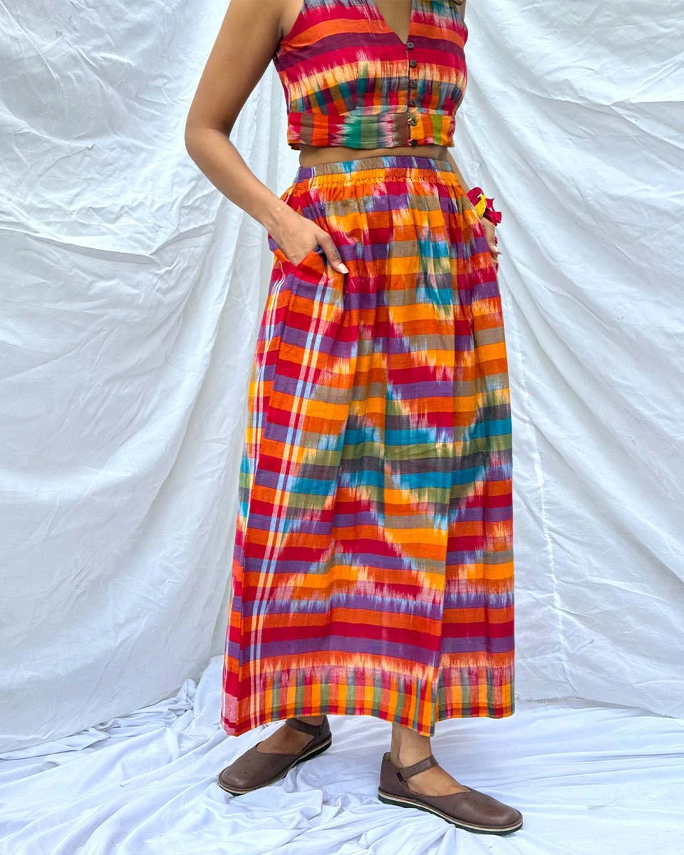 Bhanwar Gamcha Cotton Skirt - GMC - Image 7