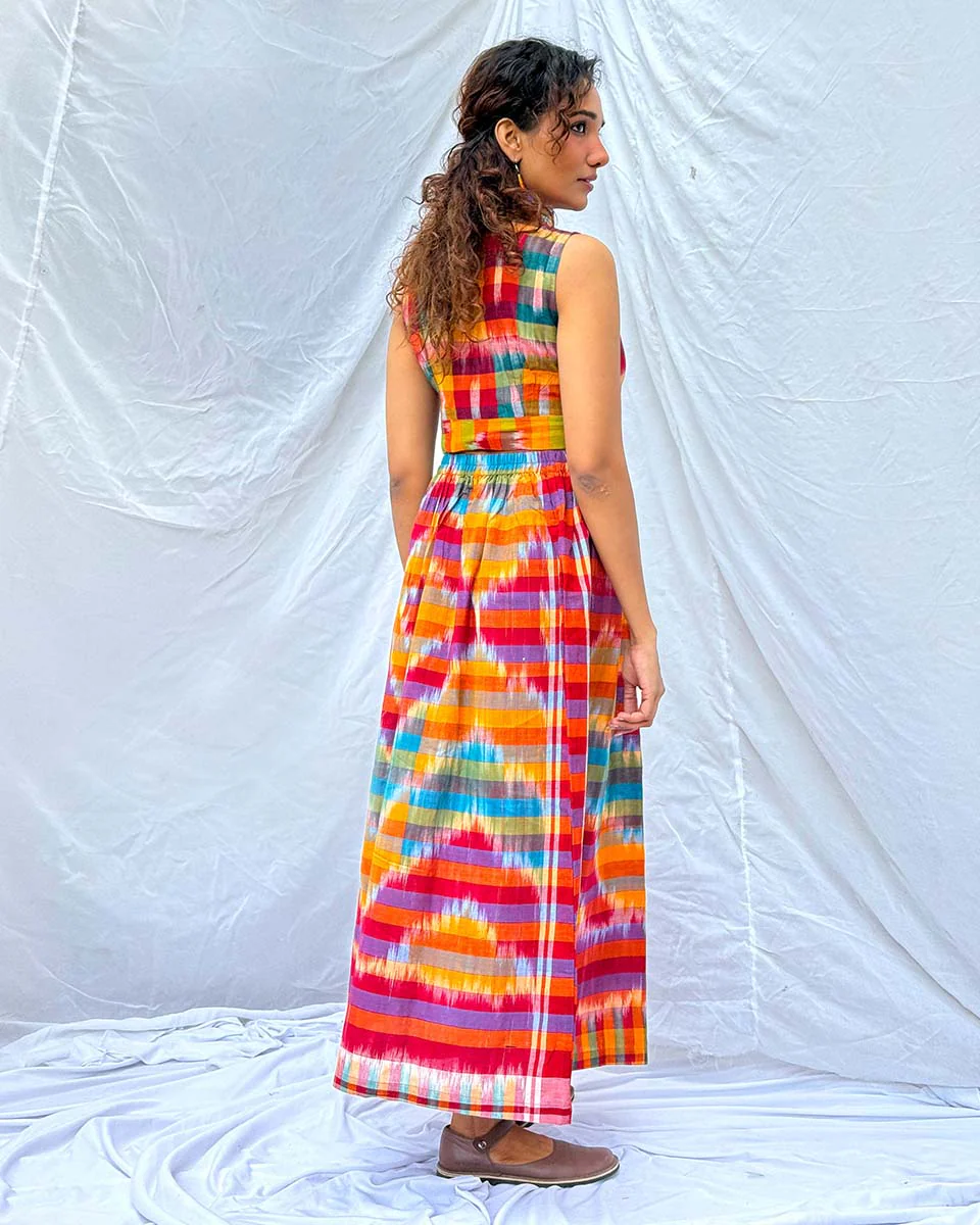 Bhanwar Gamcha Cotton Skirt - GMC - Image 8