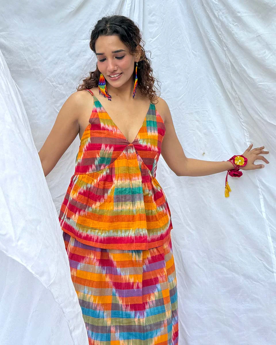 Dhwani Gamcha Cotton Top - GMC - Image 2