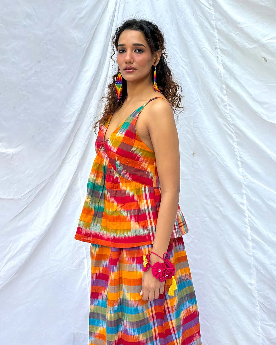 Dhwani Gamcha Cotton Top - GMC - Image 4