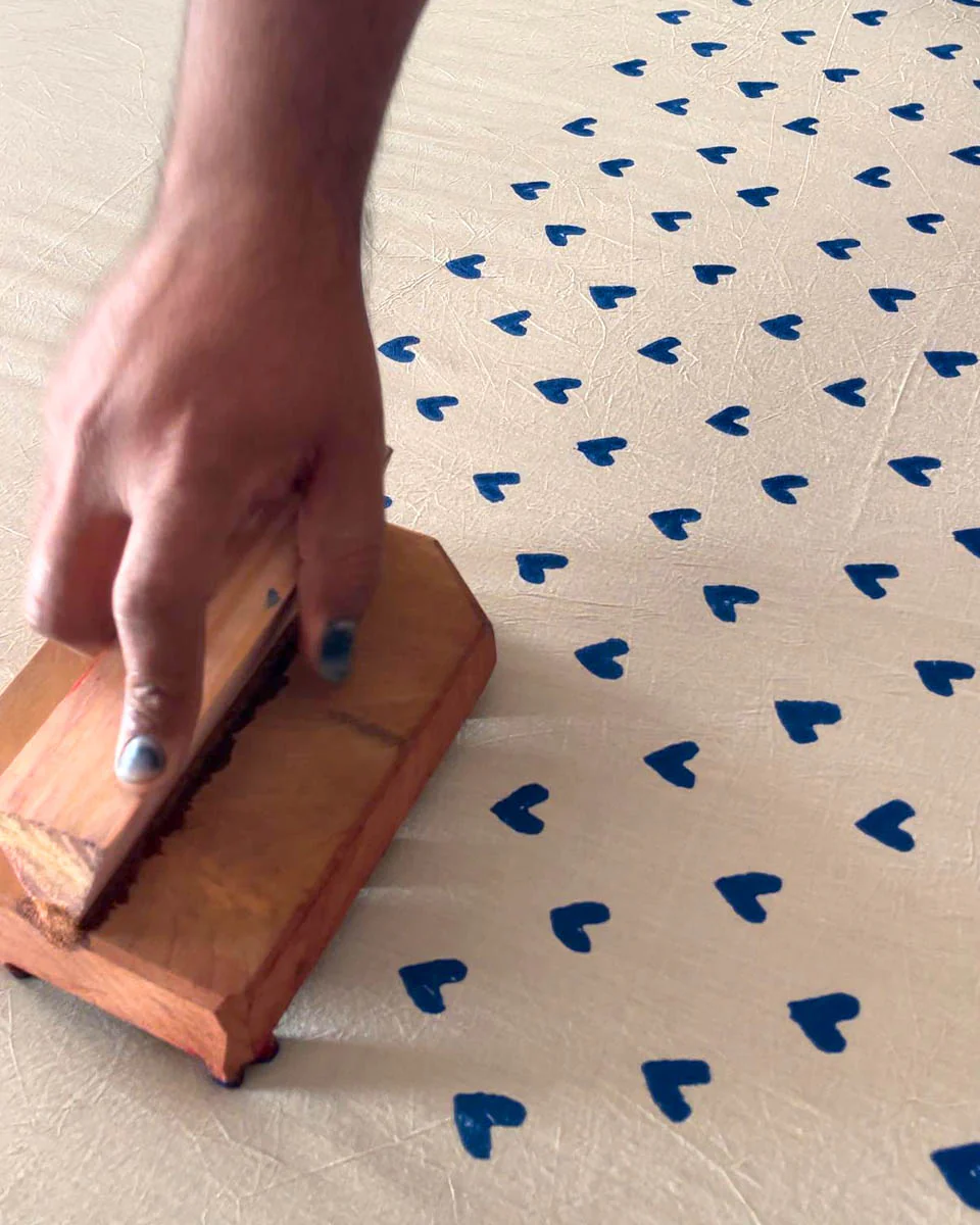 Dil Chahta Hai Handblock Printed Cotton Dress - Image 3