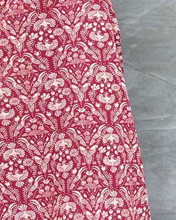 Feathered Grace Block printed Cotton Dress - Image 5