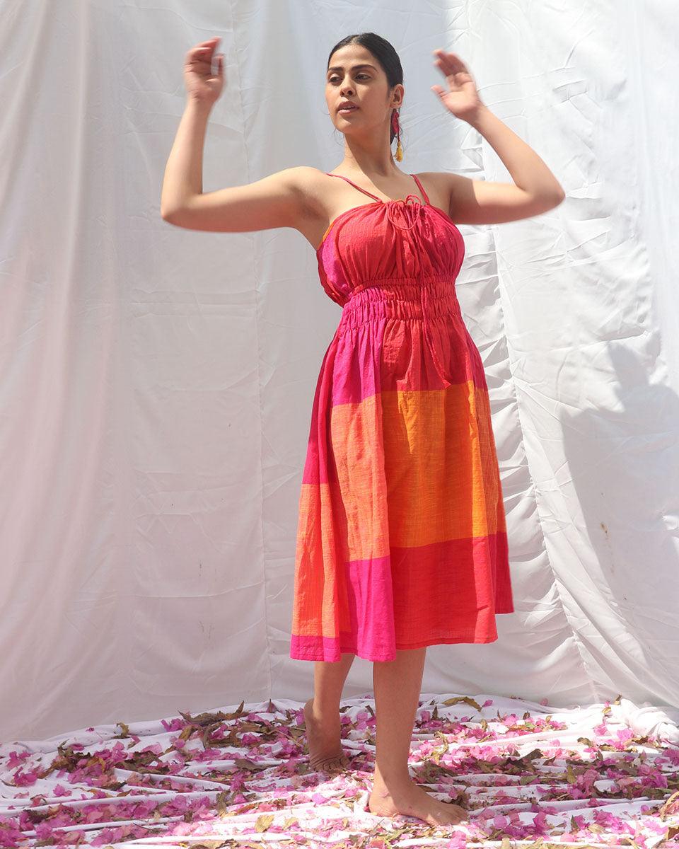 Holo Handwoven Cotton Dress - RC - Image 6