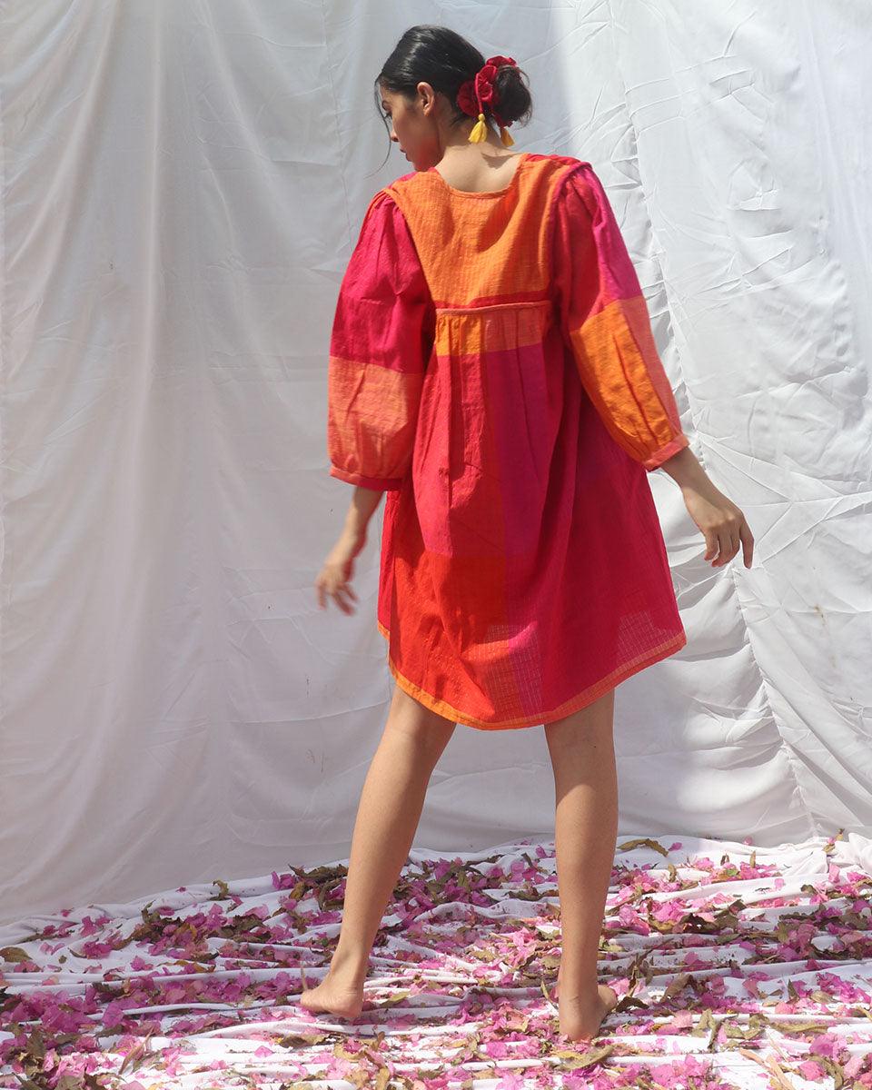 Iridian Handwoven Cotton Dress - RC - Image 5