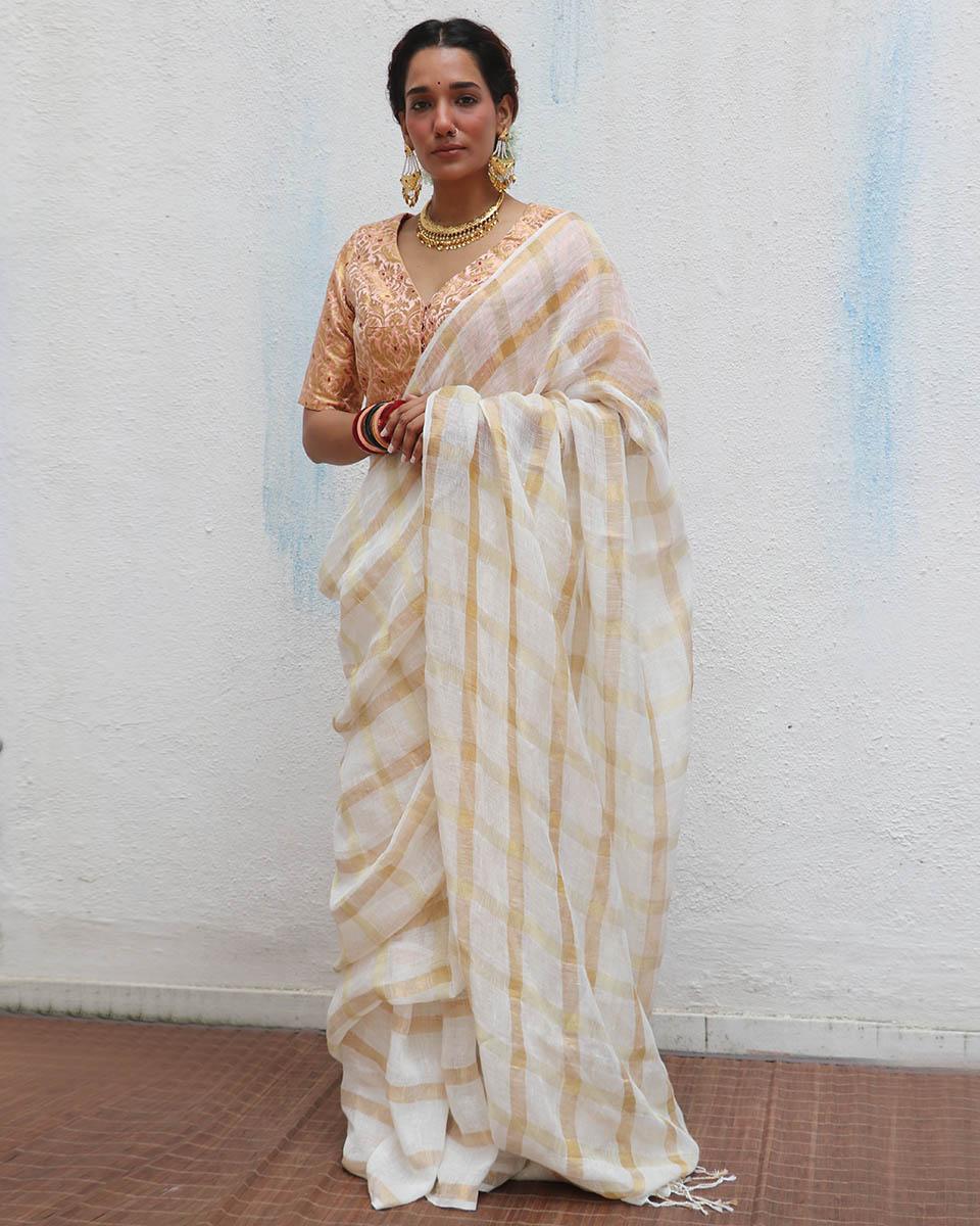 Ishani Brocade Blouse - Onam - Image 6