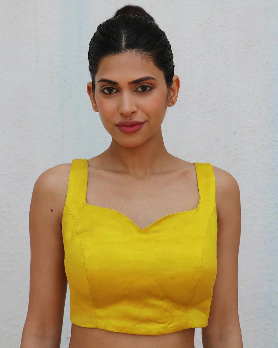 Jhelum Mashru Silk Blouse - Image 2