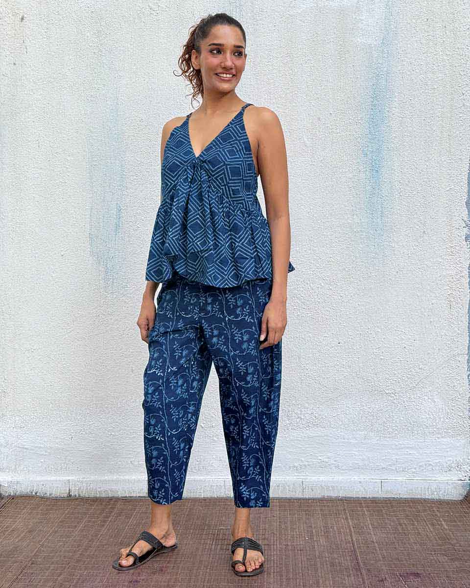 Kastoree Block printed Cotton Top - Image 4