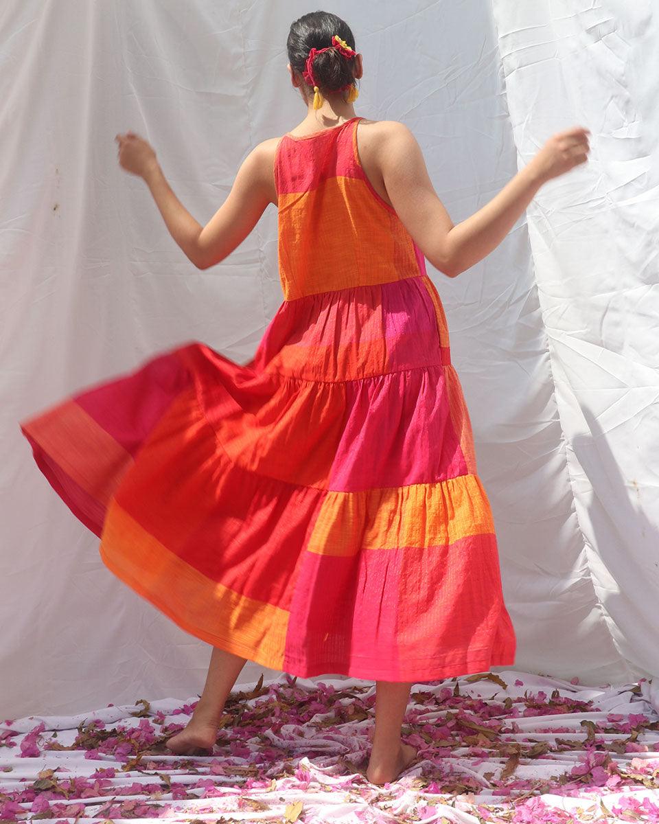Lali Handwoven Cotton Dress - RC - Image 7