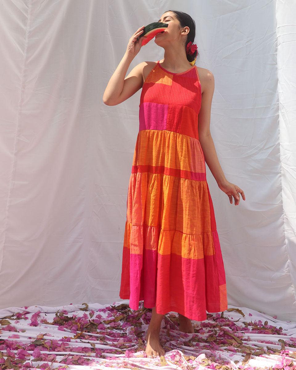 Lali Handwoven Cotton Dress - RC - Image 8