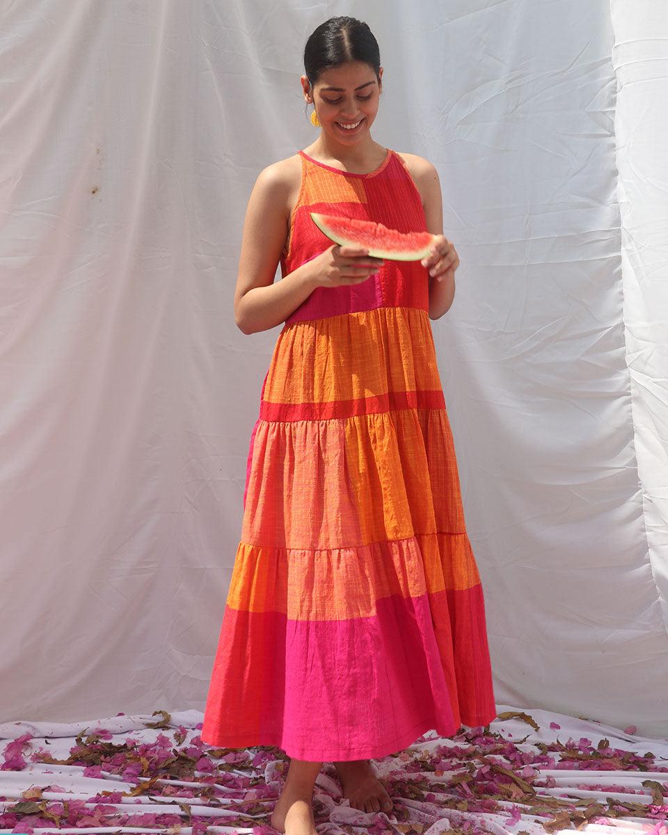Lali Handwoven Cotton Dress - RC - Image 9