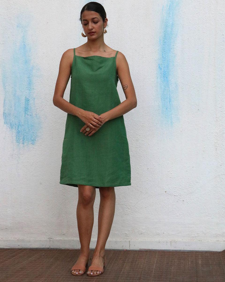 Lana Handwoven Linen Dress - Breathe - Image 2