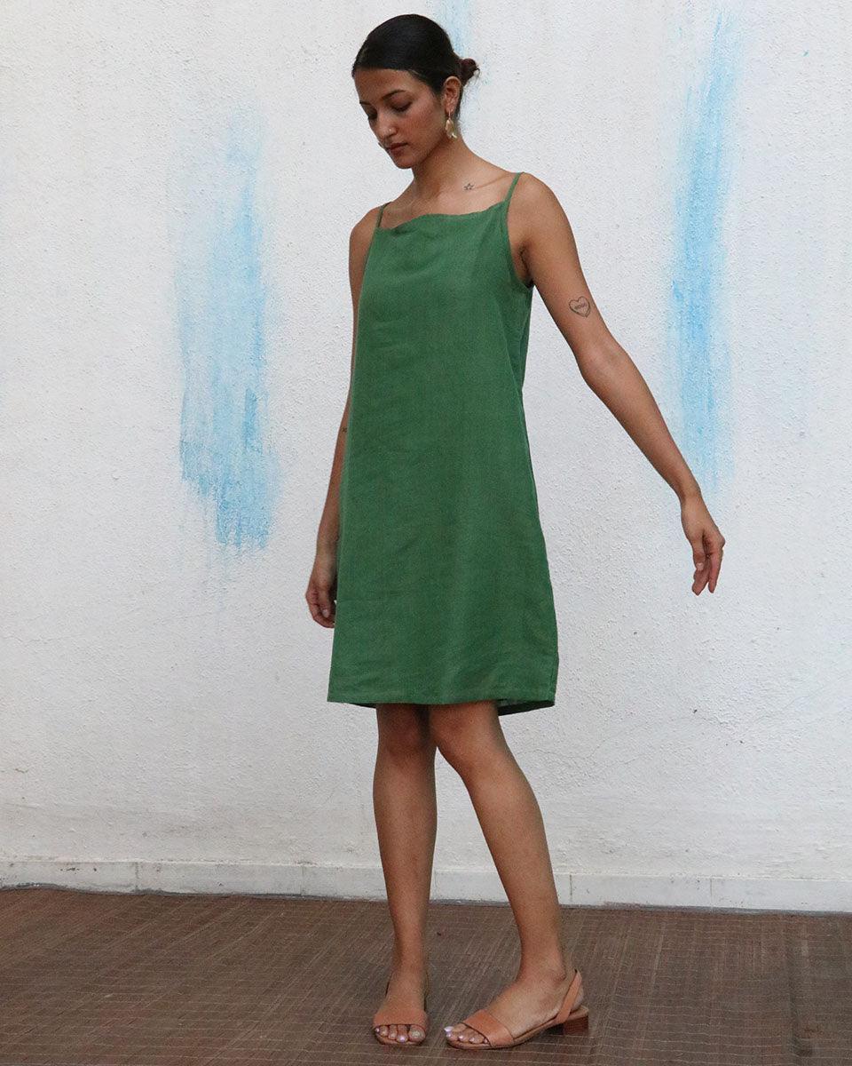 Lana Handwoven Linen Dress - Breathe - Image 7