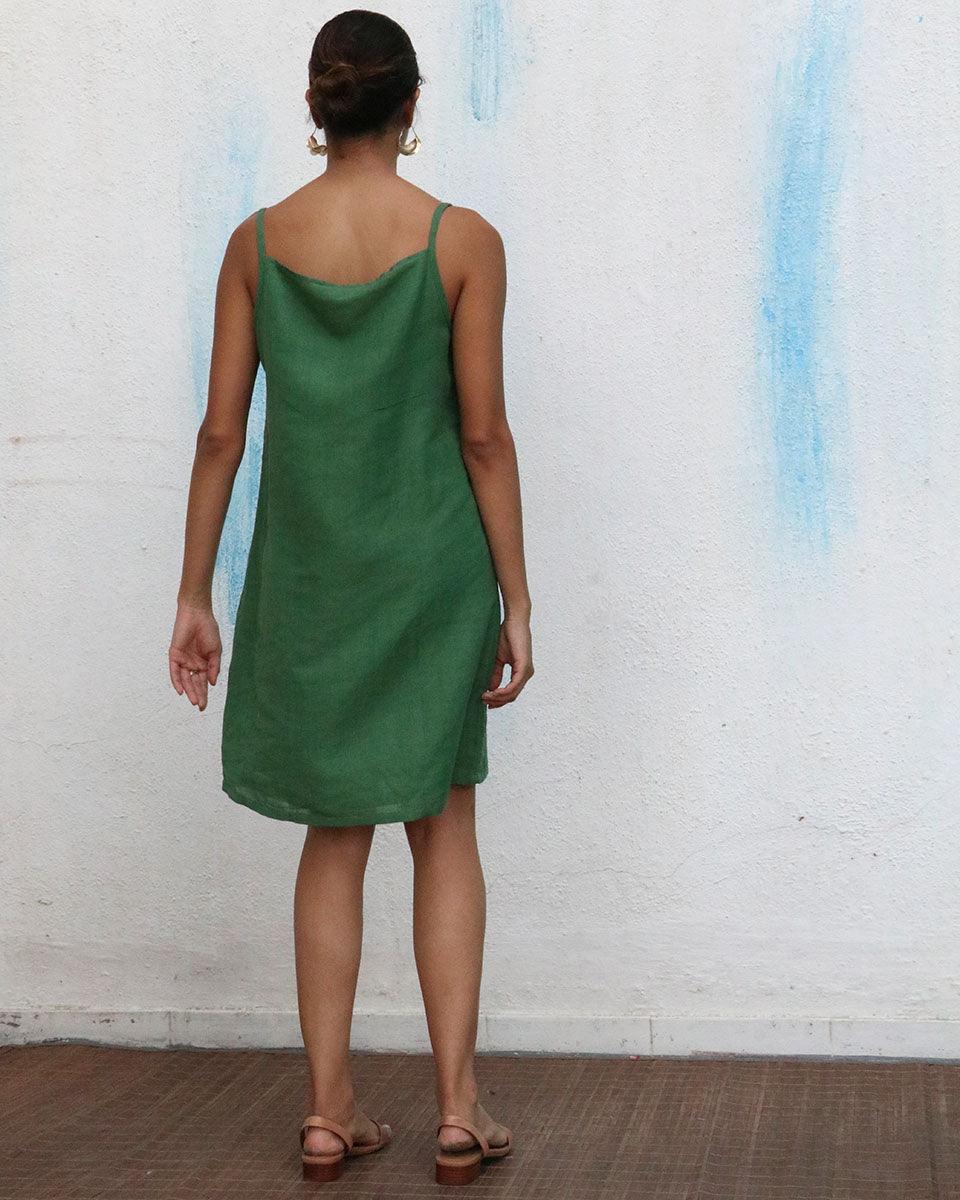 Lana Handwoven Linen Dress - Breathe - Image 8