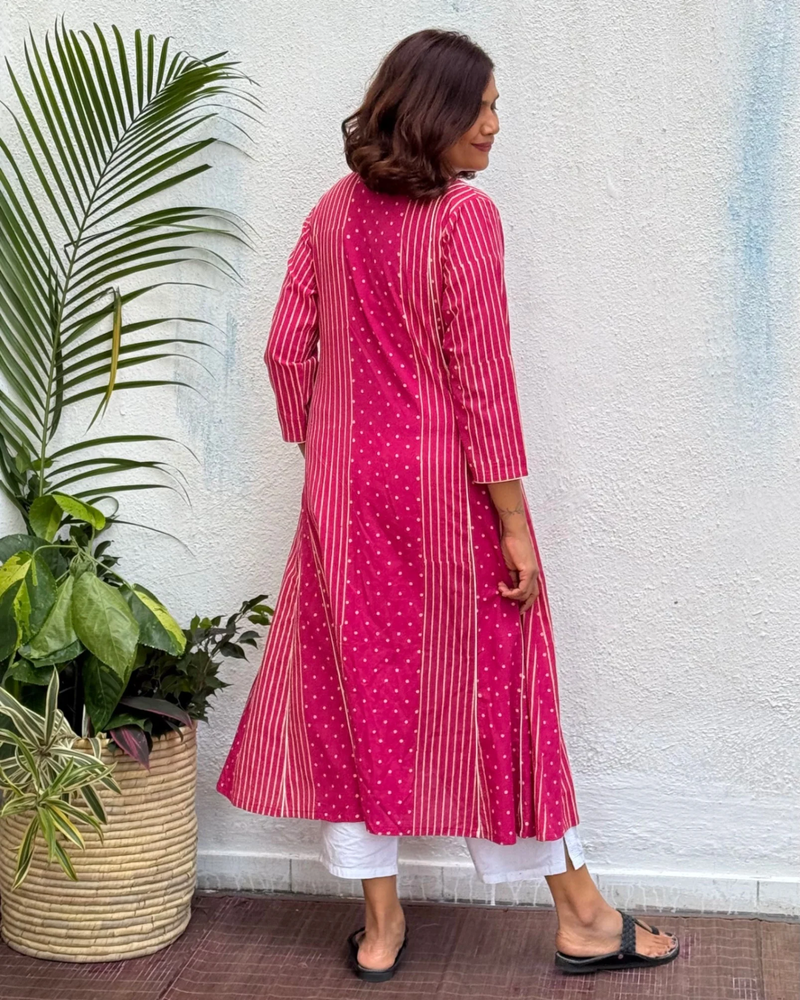 Madhabi Block Printed Cotton Kurti - Image 10