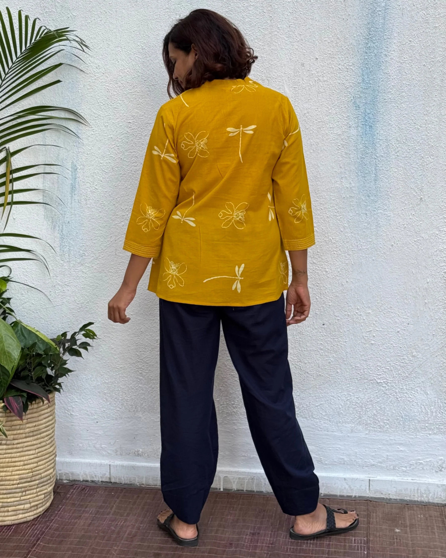 Mahvash Block Printed Cotton Kurti - Image 8