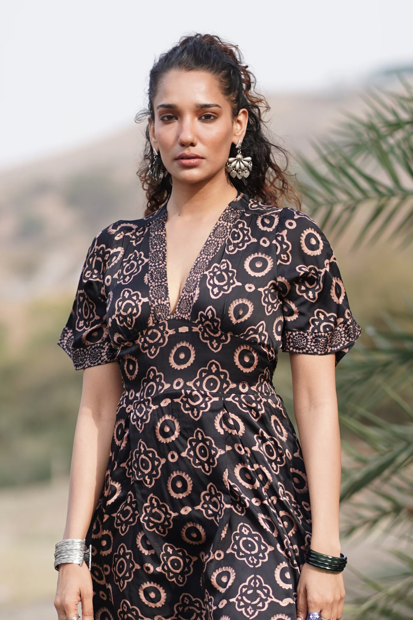Marjorie Modal Silk Dress - Image 3