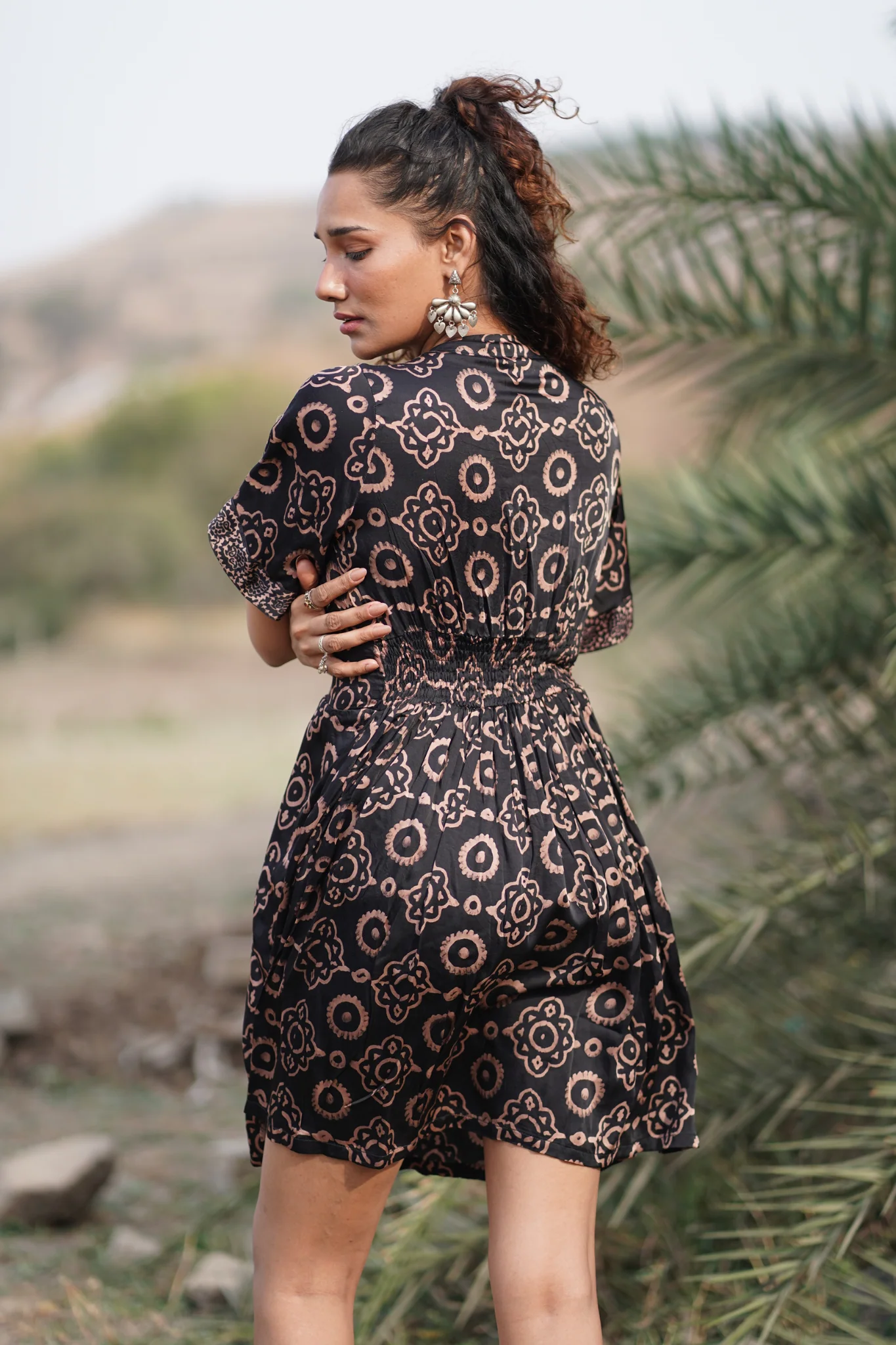 Marjorie Modal Silk Dress - Image 4