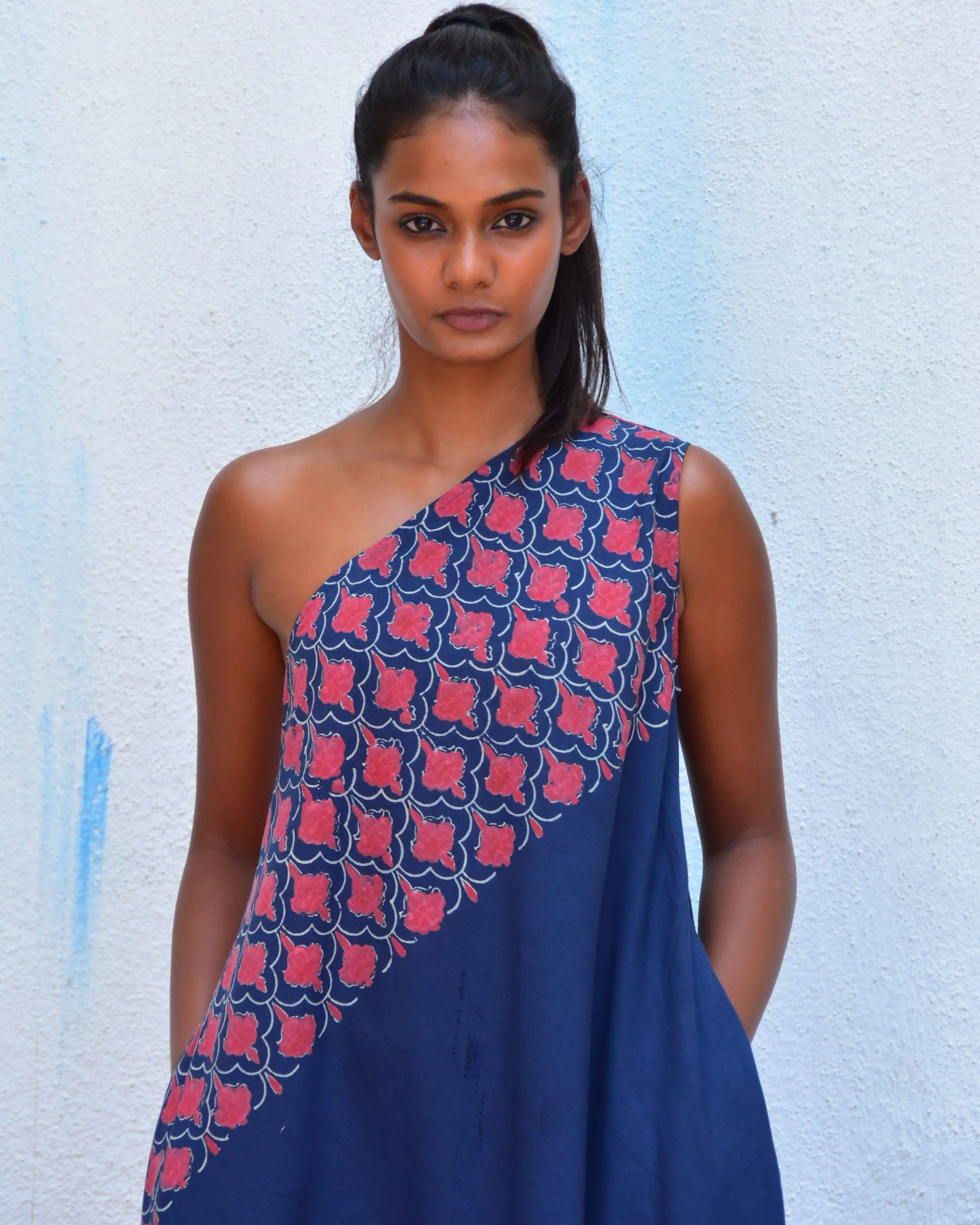 Mystic Sea Handblockprinted Cotton Dress-Sor - Image 7