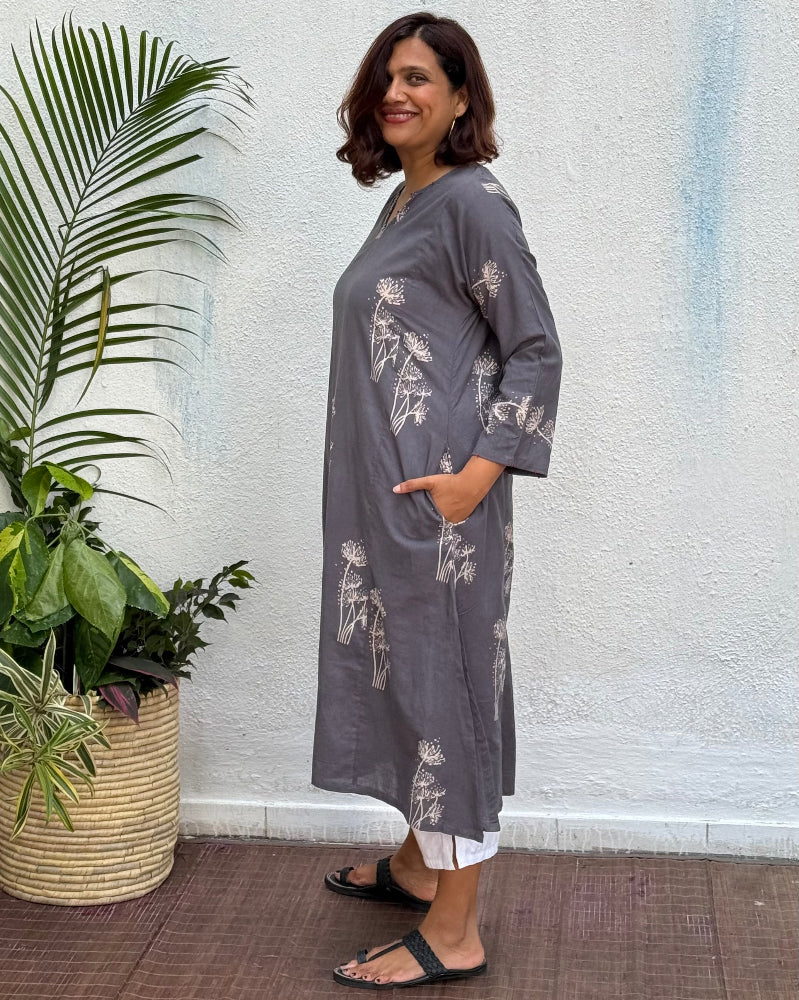 Nayab Block Printed Cotton Kurti - Image 5