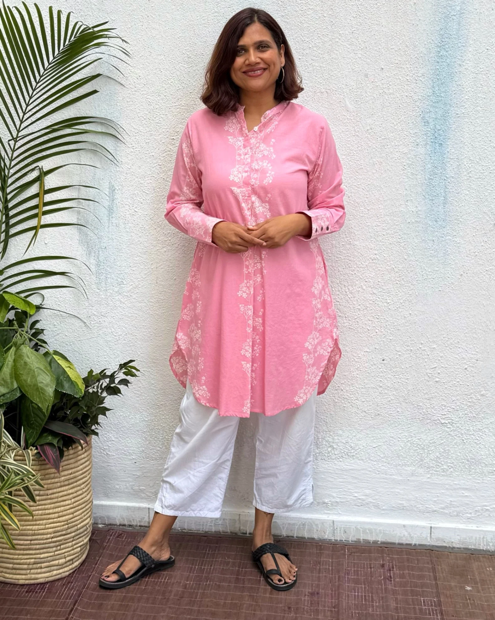 Ranjana Block Printed Cotton Kurti - Image 4