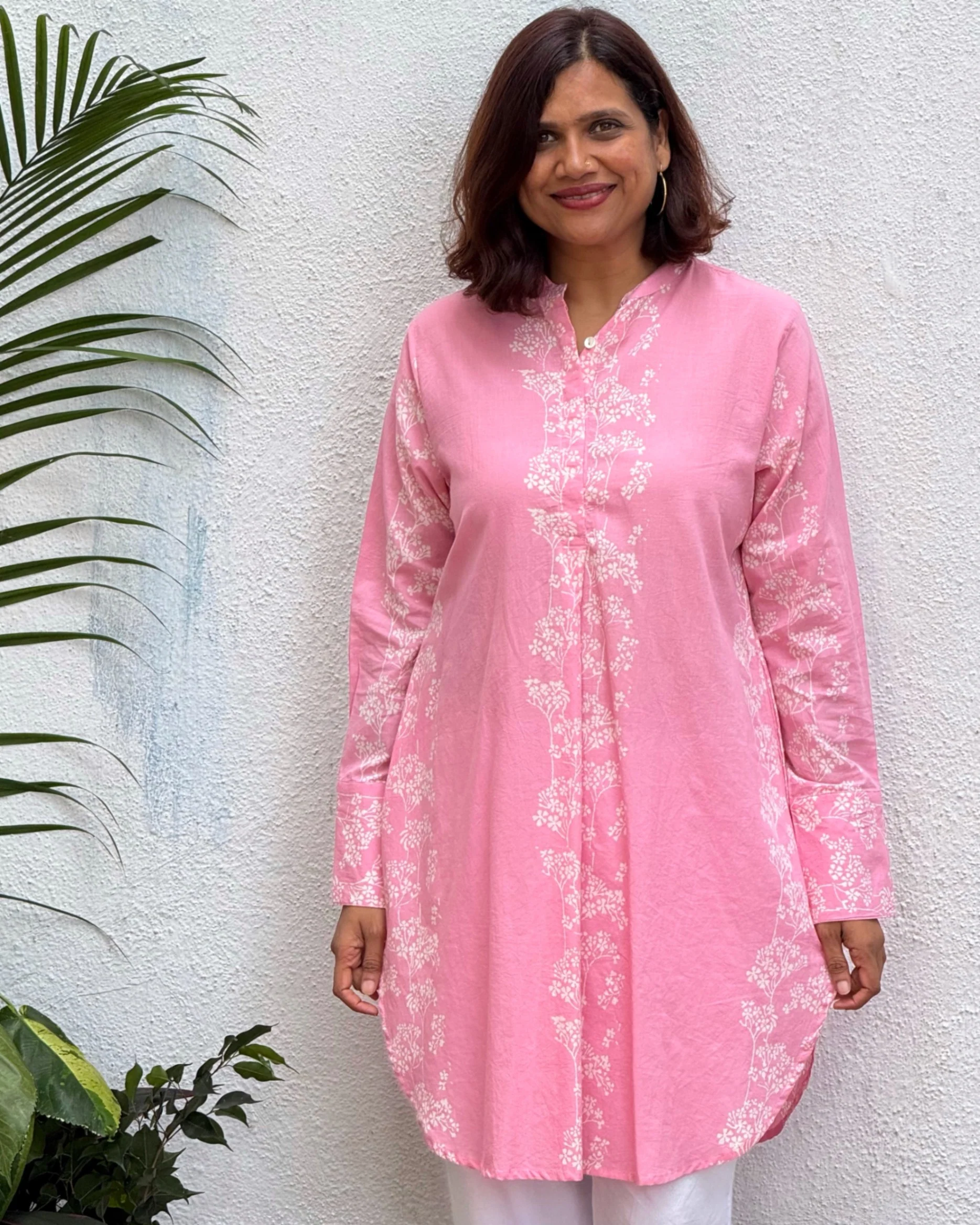 Ranjana Block Printed Cotton Kurti - Image 6