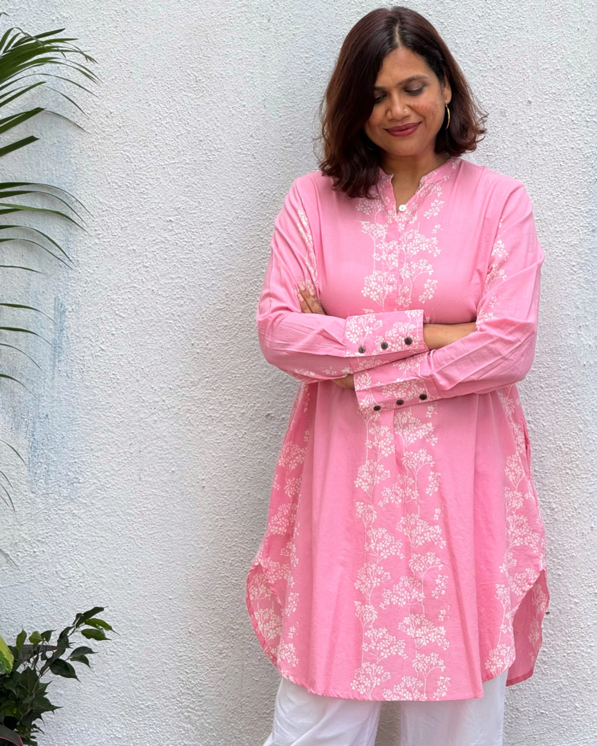 Ranjana Block Printed Cotton Kurti - Image 7