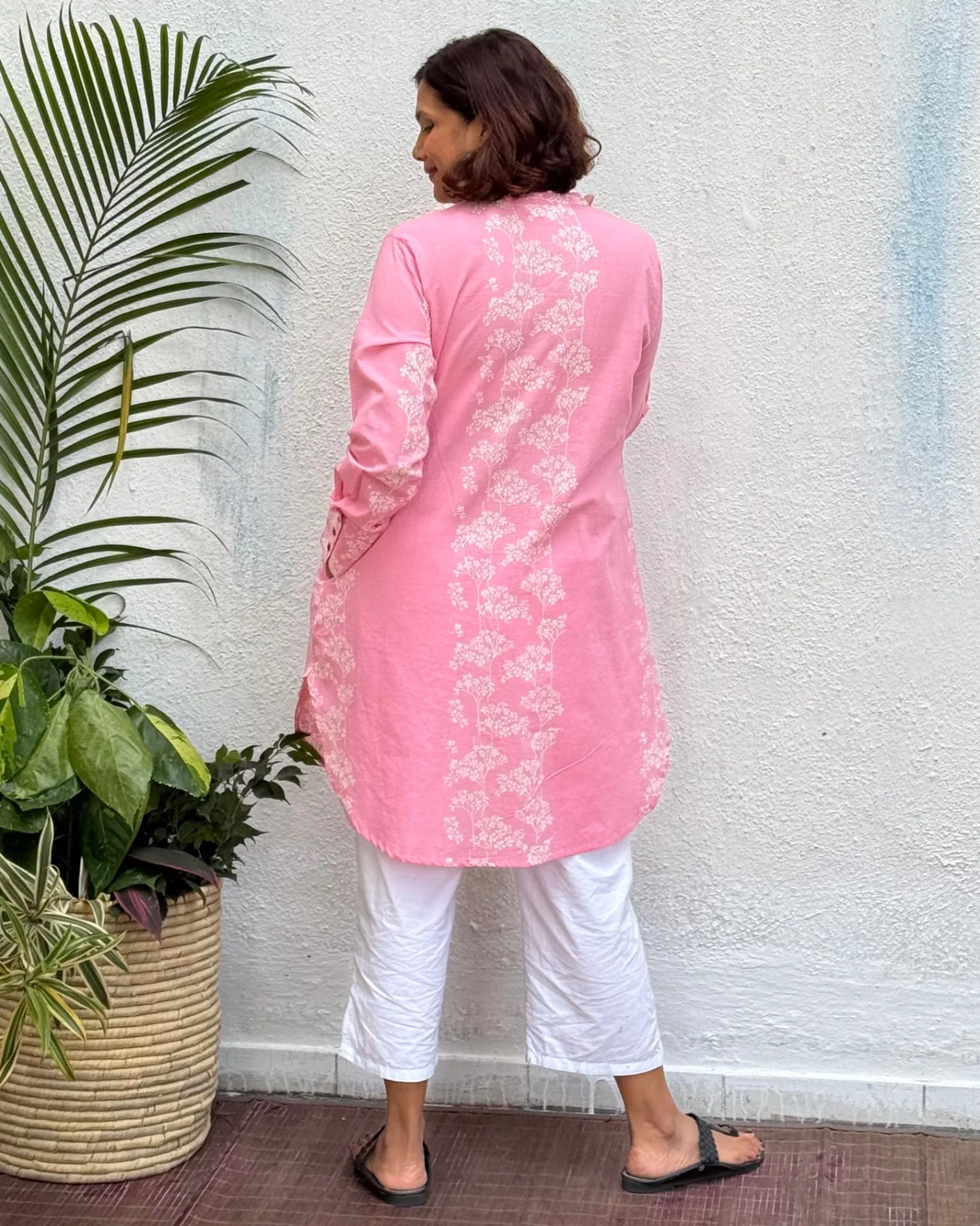 Ranjana Block Printed Cotton Kurti - Image 8