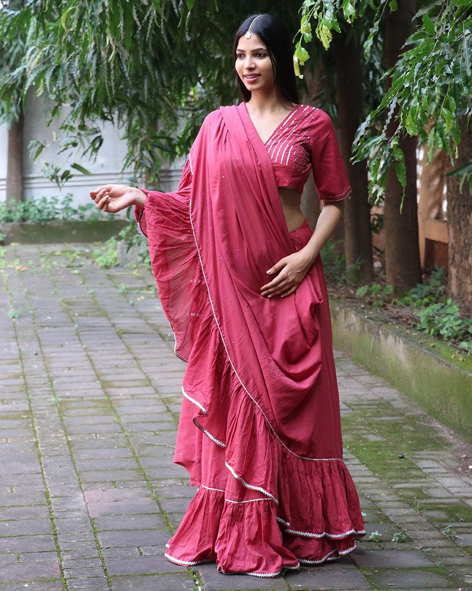 Ray Rose Mulmul Cotton Blouse - Jugnoo - Image 3