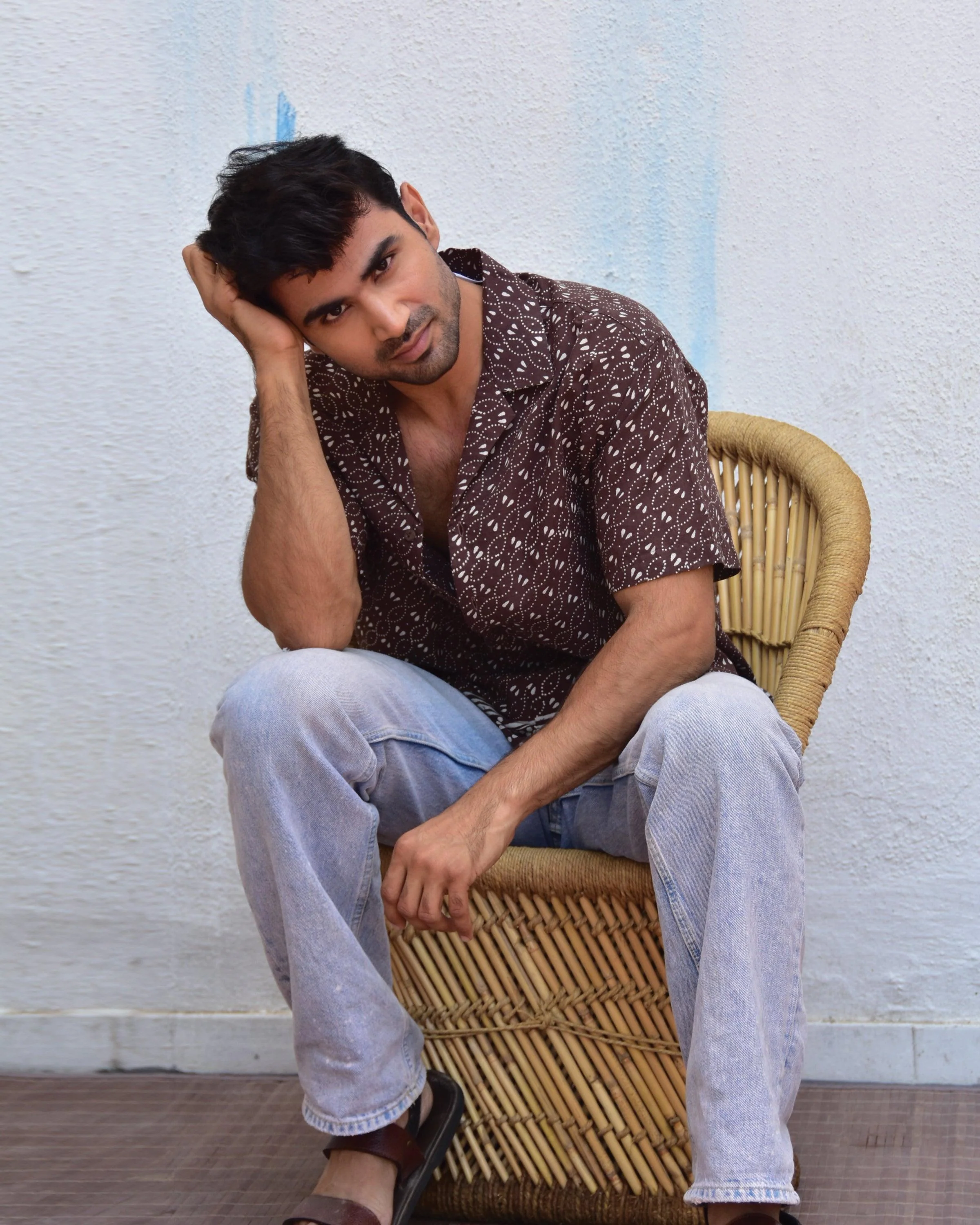 Rustic Rhapsody Handblockprinted Pure Cotton Shirt - Image 6