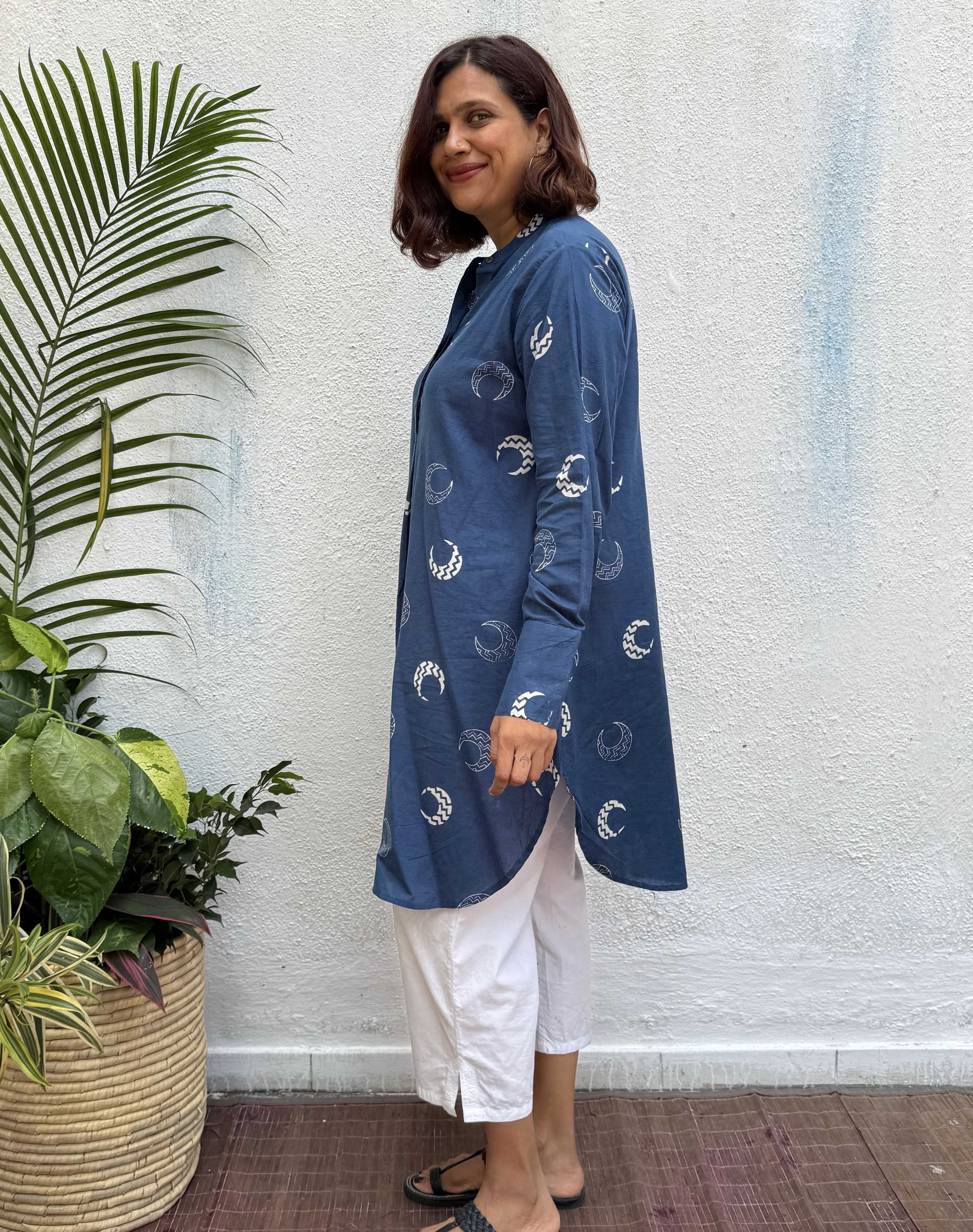 Shayesta Block Printed Cotton Kurti - Image 2