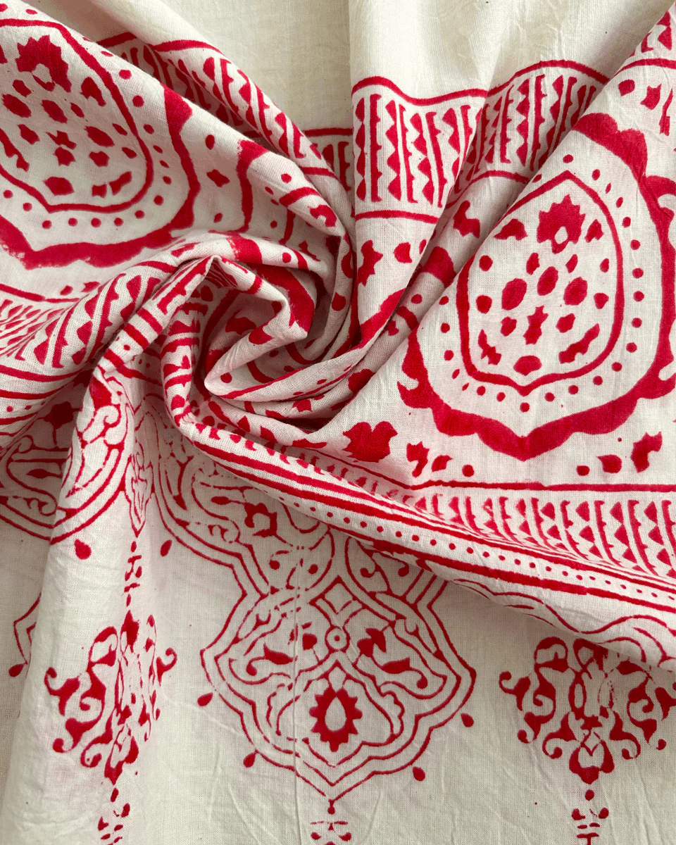 Souline Blockprinted Kurta Set - BGVL - Image 4