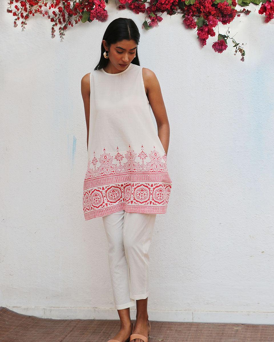 Souline Blockprinted Kurta Set - BGVL - Image 5