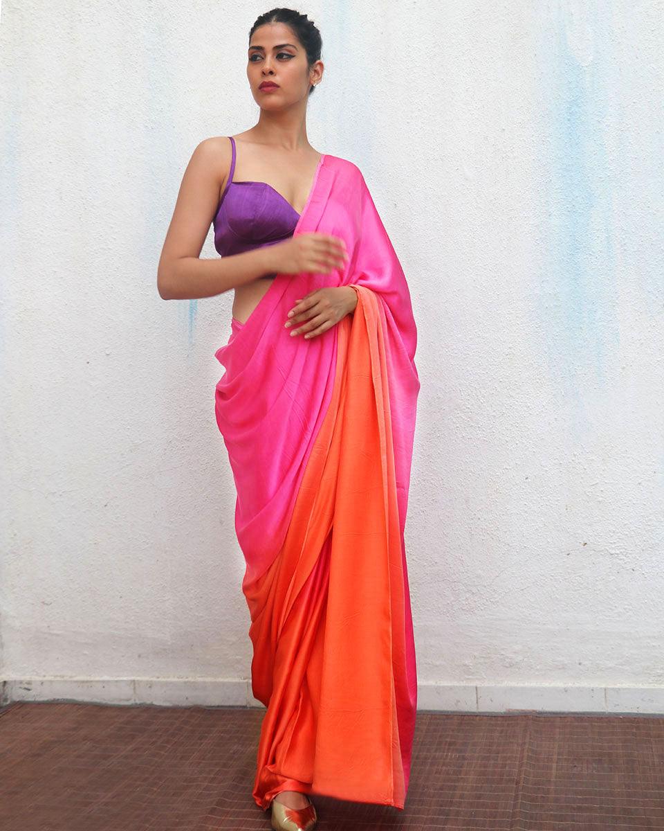 Subarnarekha Mashru Silk Blouse - Image 5