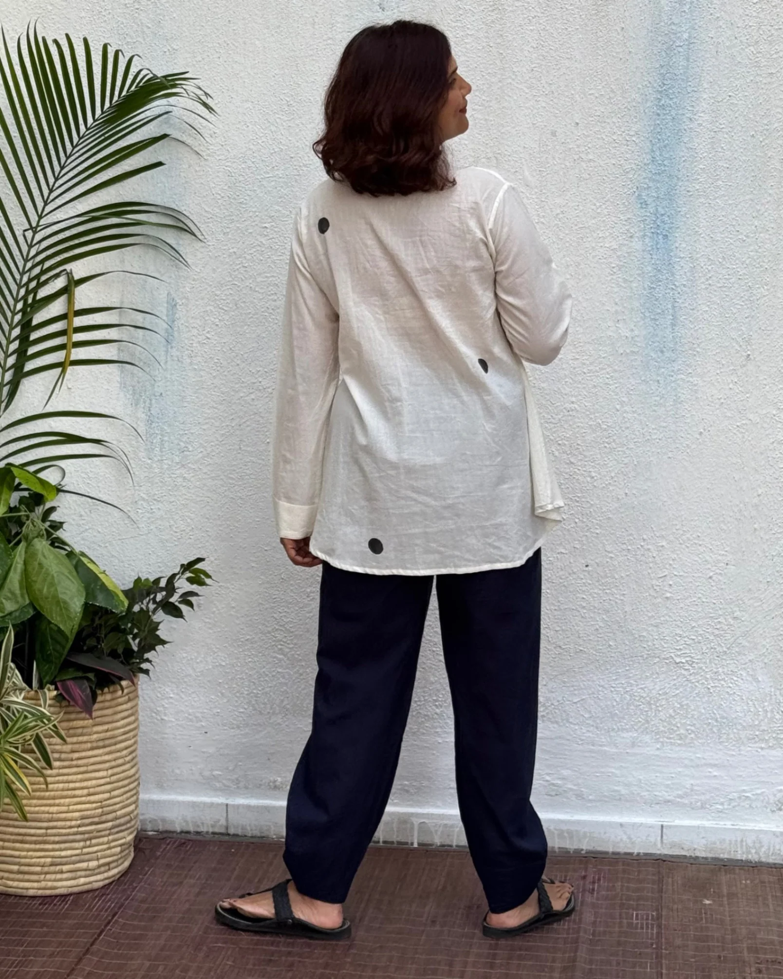 Suchitra Block Printed Cotton Kurti - Image 10