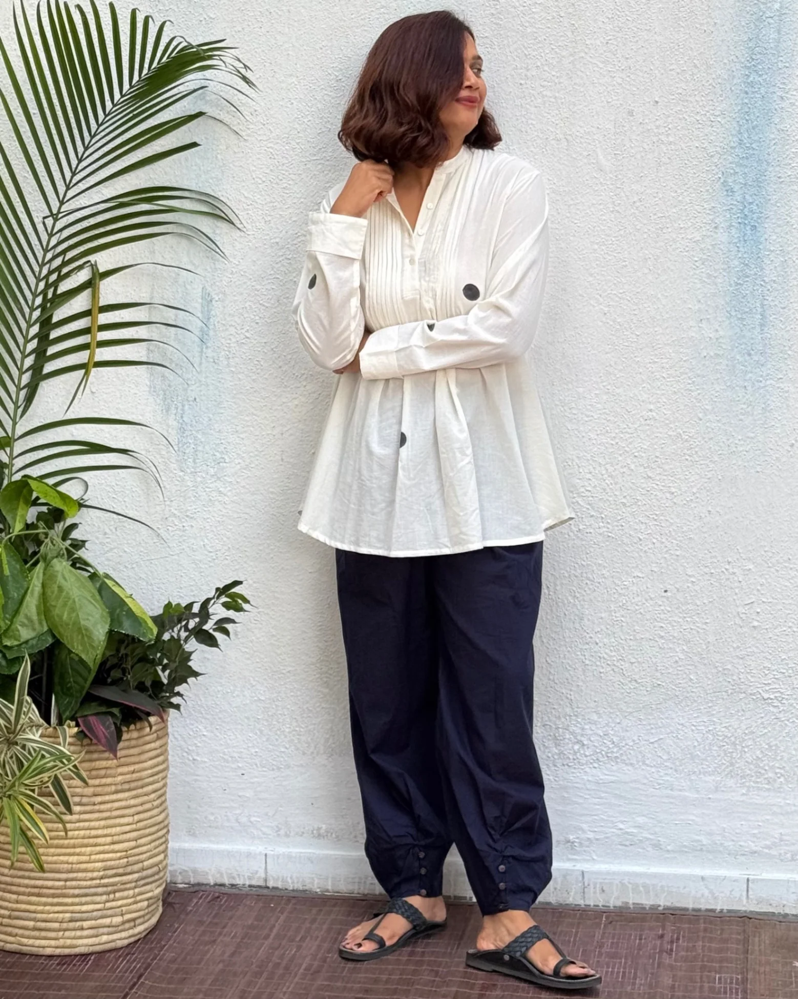 Suchitra Block Printed Cotton Kurti - Image 5