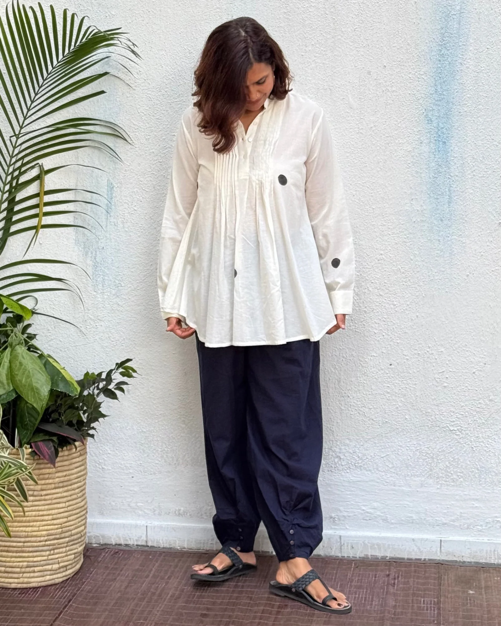 Suchitra Block Printed Cotton Kurti - Image 6