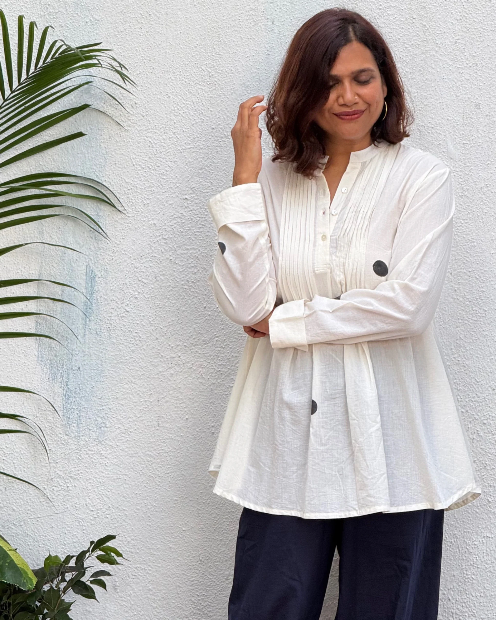 Suchitra Block Printed Cotton Kurti - Image 8