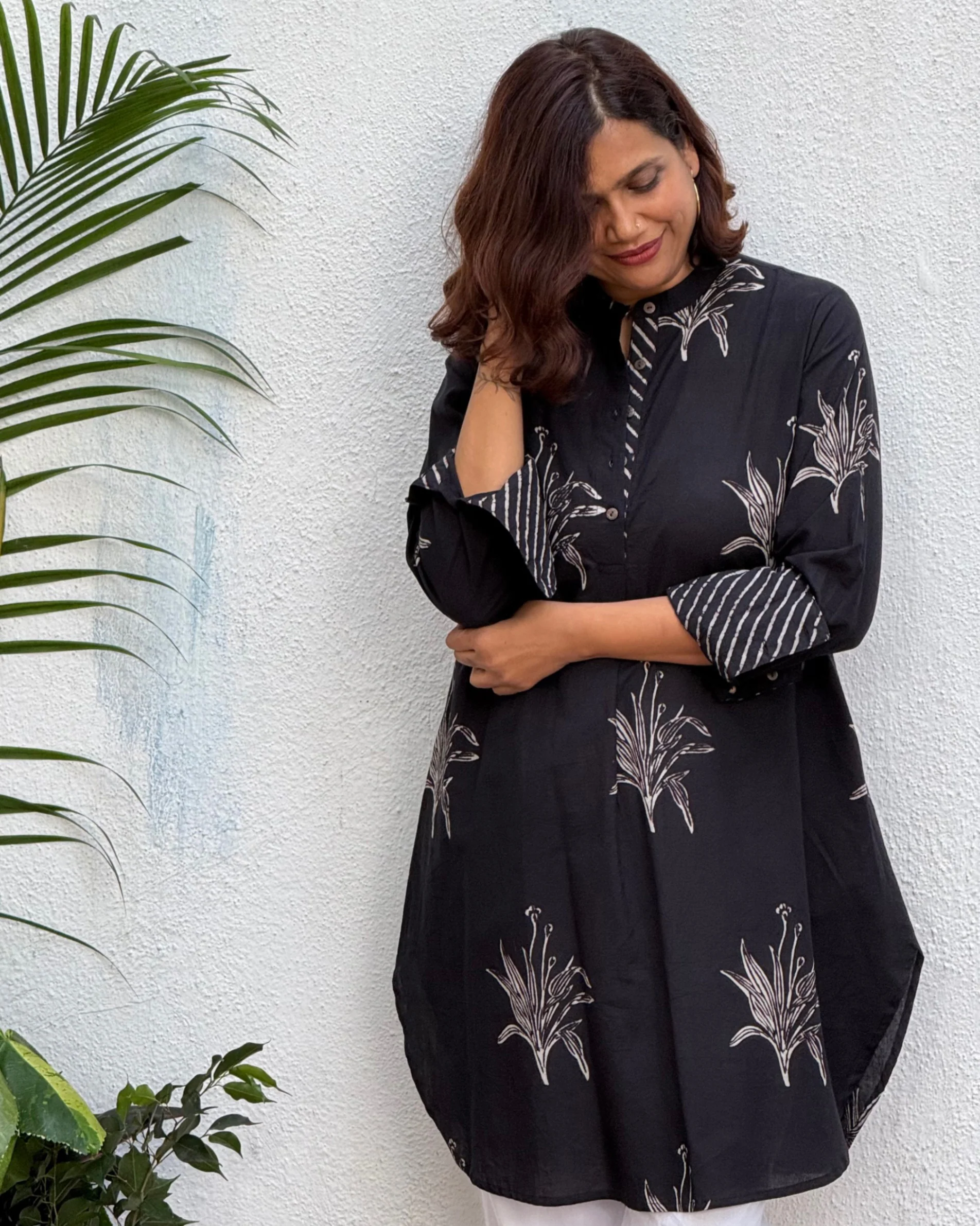 Sumati Block Printed Cotton Kurti - Image 2