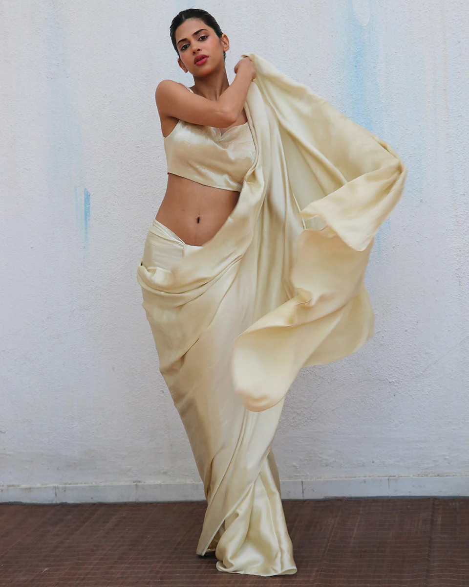 Zarna Modal Silk Saree - Image 4